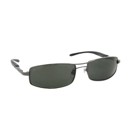 COPPERMAX Coppermax 3712GPP GUN/SMOKE Archer Polarized Sunglasses - Gunmetal - Smoke Lens 3712GPP GUN/SMOKE